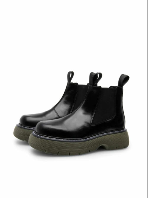 ella-black-green-leather-chelsea-boots-1