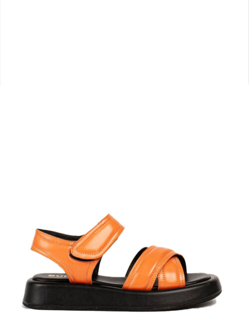 Pearl-Orange-Chunky-Sandals