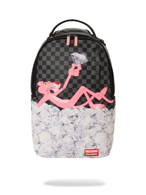 PINK PANTHER STACKED DIAMONDS BACKPACK