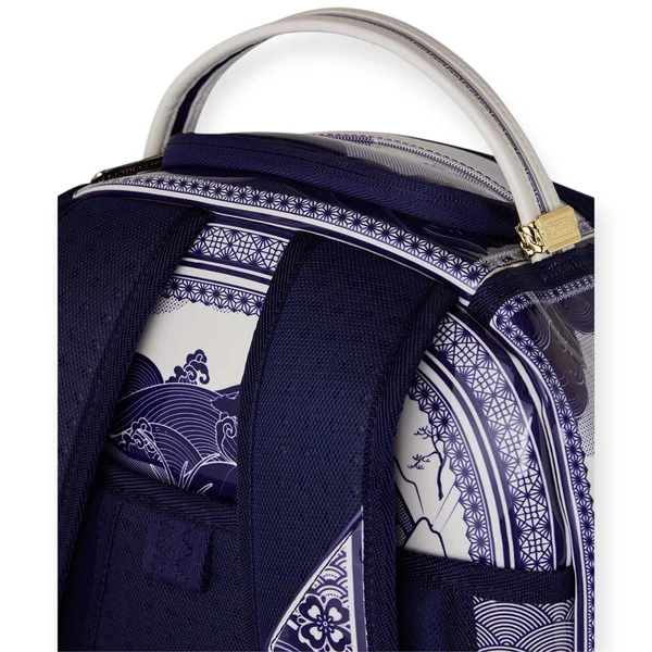 SprayGround-Men-Fine-China-Part-Deux-DLXSV-Backpack-Blue-white-110003-2