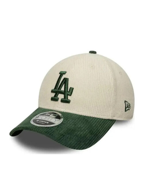 fixedratio_20260721131029_new_era_la_dodgers_mlb_cord_9forty_m_crown_adjustable_cap_unisex_kapelo_cotton_cream_green_60915968