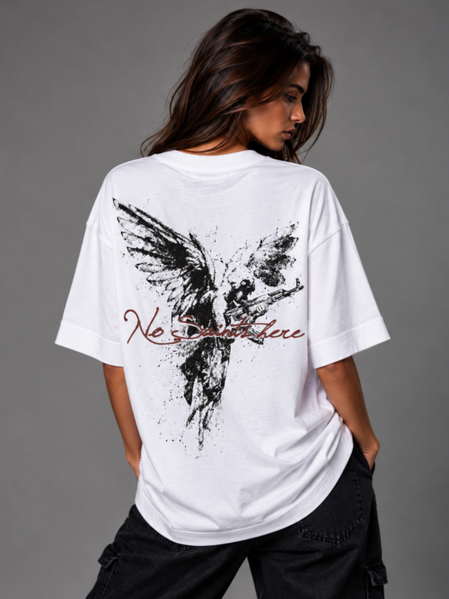 Oversized T-Shirt Back Print Lookbook